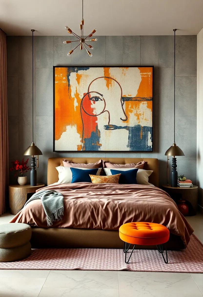 Statement Wall ‌Art: Choose​ oversized pieces that reflect your personality and⁢ serve as conversation⁣ starters
