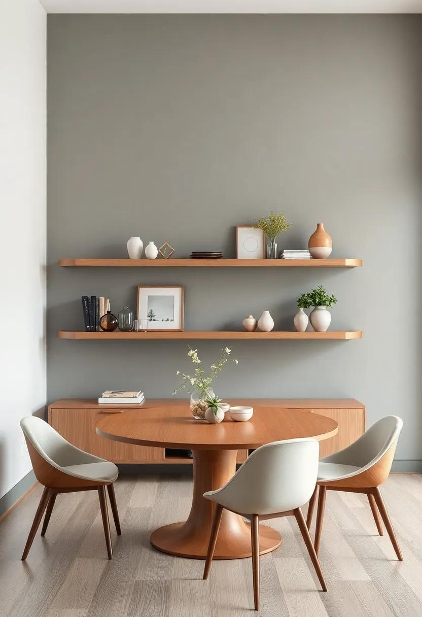 Layered Dining Essentials:⁢ Combine ⁢floating shelves with a mix of decorative⁢ and functional items‍ for an ⁢aesthetic that’s⁢ both⁤ beautiful and practical
