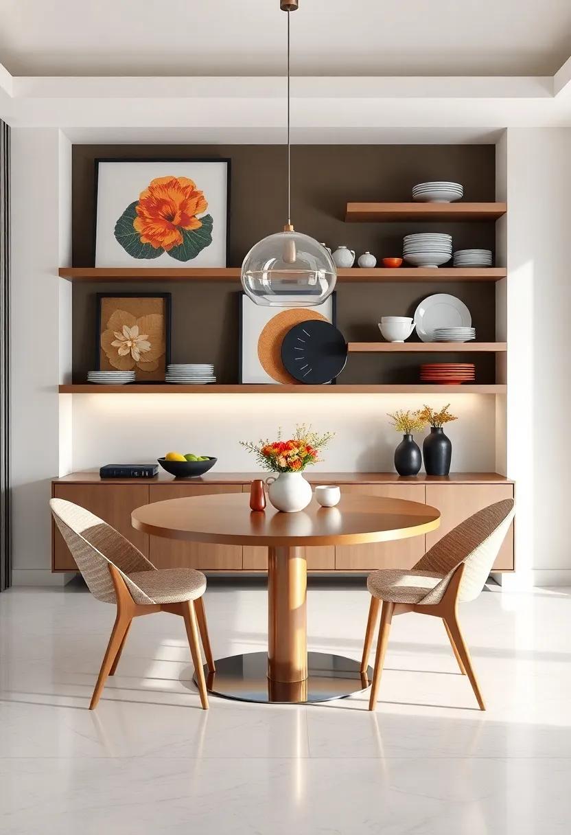 Artful⁣ Arrangements: ⁤Use floating⁣ shelves to ​display an ever-evolving gallery of artwork or⁤ color-coordinated dishware that dazzles