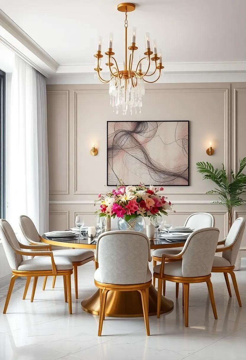 Elevating Ambiance with Elegant Candle Arrangements for Celebratory Dinners
