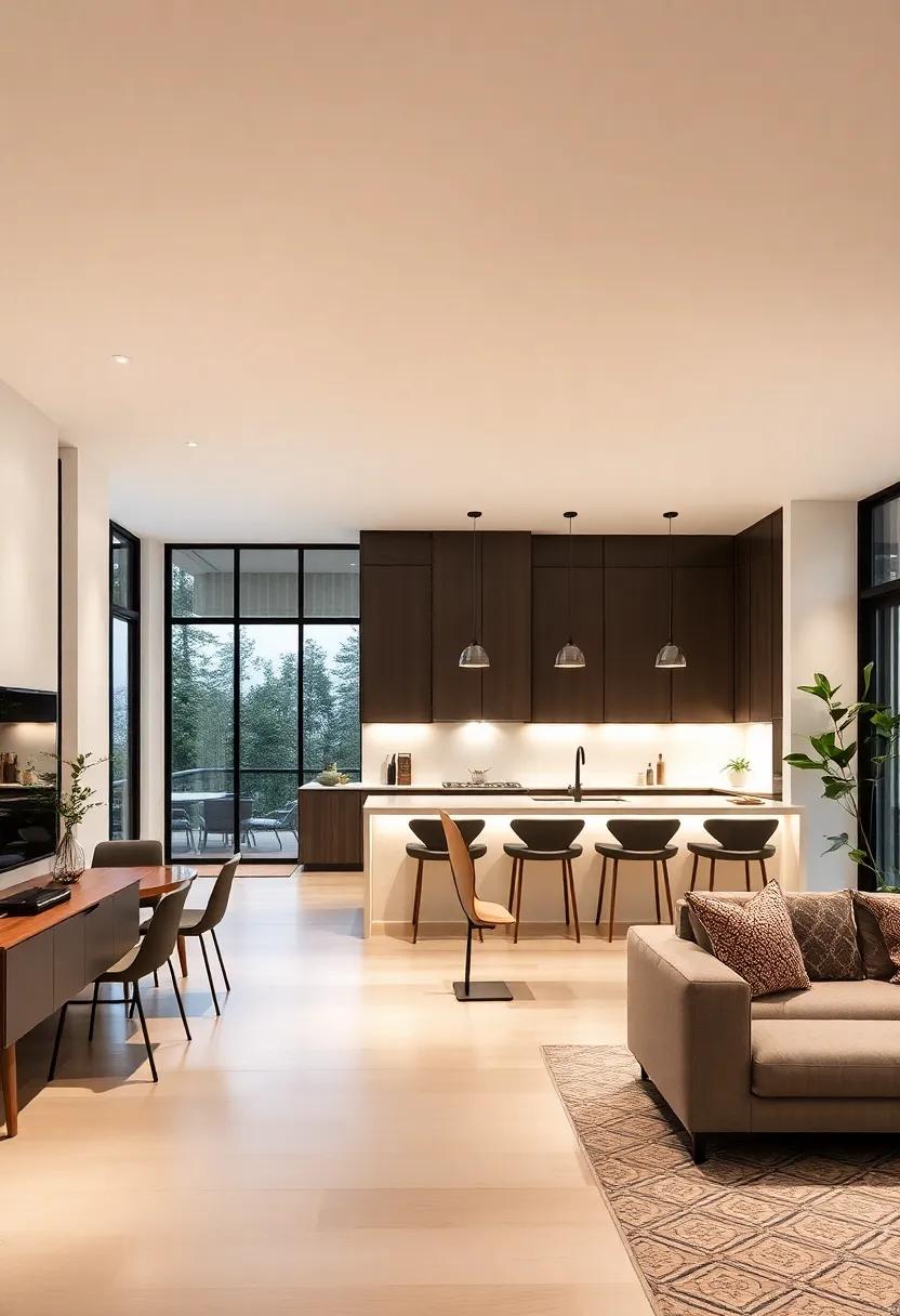 Layered Lighting: ‍Combine ambient, task, and accent lighting sources to create ⁣a versatile ambiance perfect for ‌any ⁢occasion