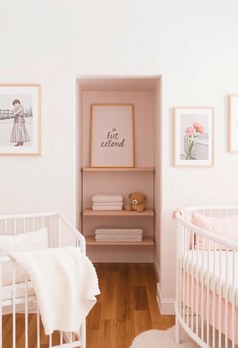 Curating ⁣a Gallery Wall: Art and Photos in a Pastel⁢ Wonderland