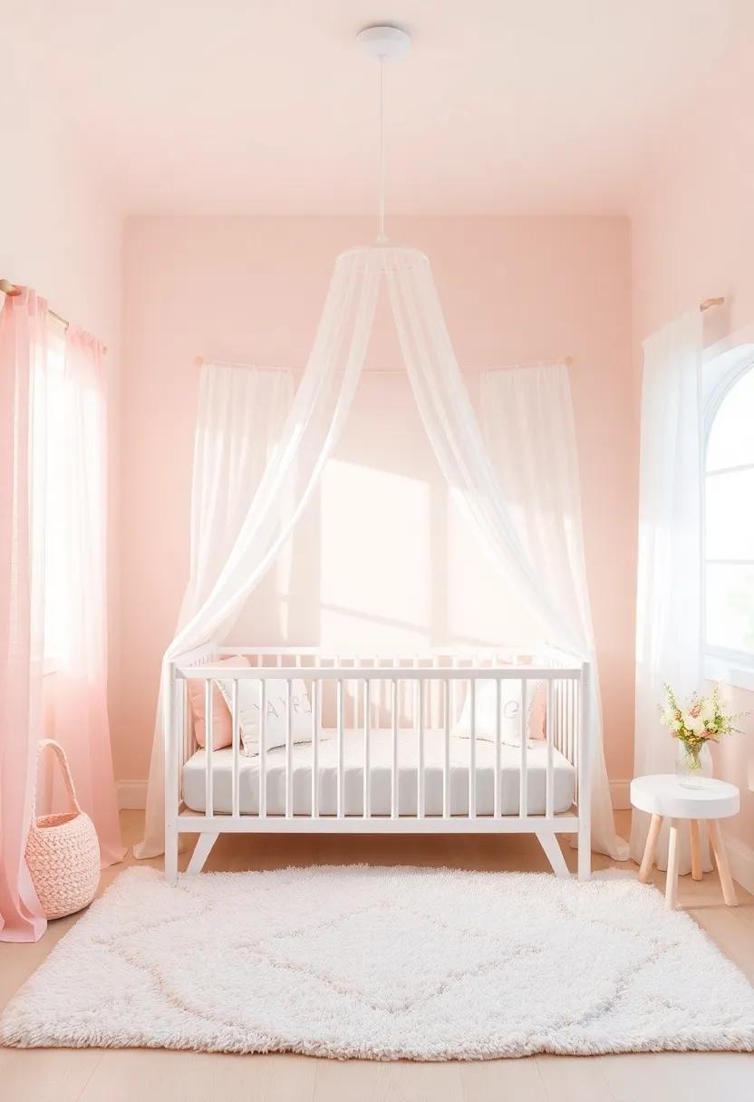 Dreamy Canopies and Beds: Elevating Sleep in⁢ a⁣ Pastel Nursery