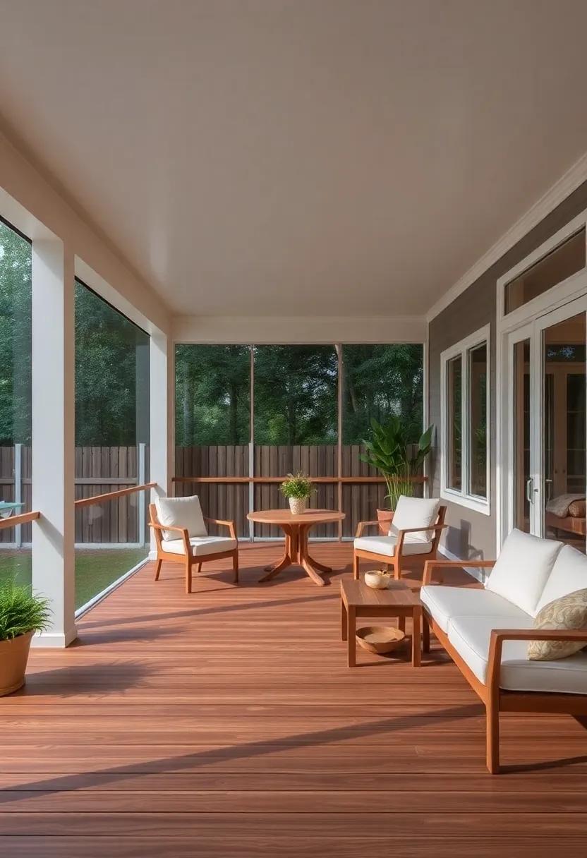 Nature-Inspired ​Decor: Enhancing Your Screened Porch with Greenery