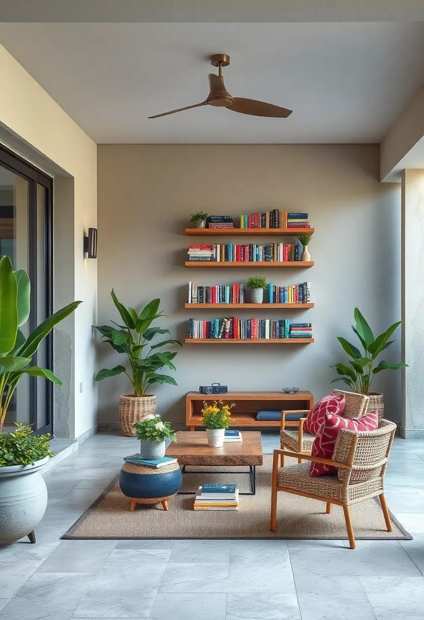 Floating Shelves: ⁤Install floating shelves to save​ space while displaying your favorite books, making them easily accessible during your reading endeavors