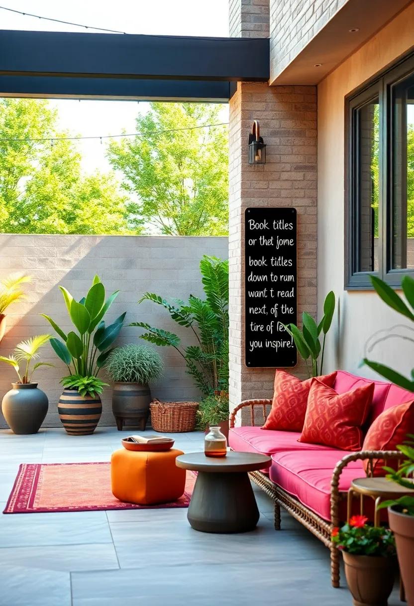 Personalized Column: Create ⁢an informal mural‌ or blackboard to jot down book titles you want to read next or ‍quotes that ‌inspire you