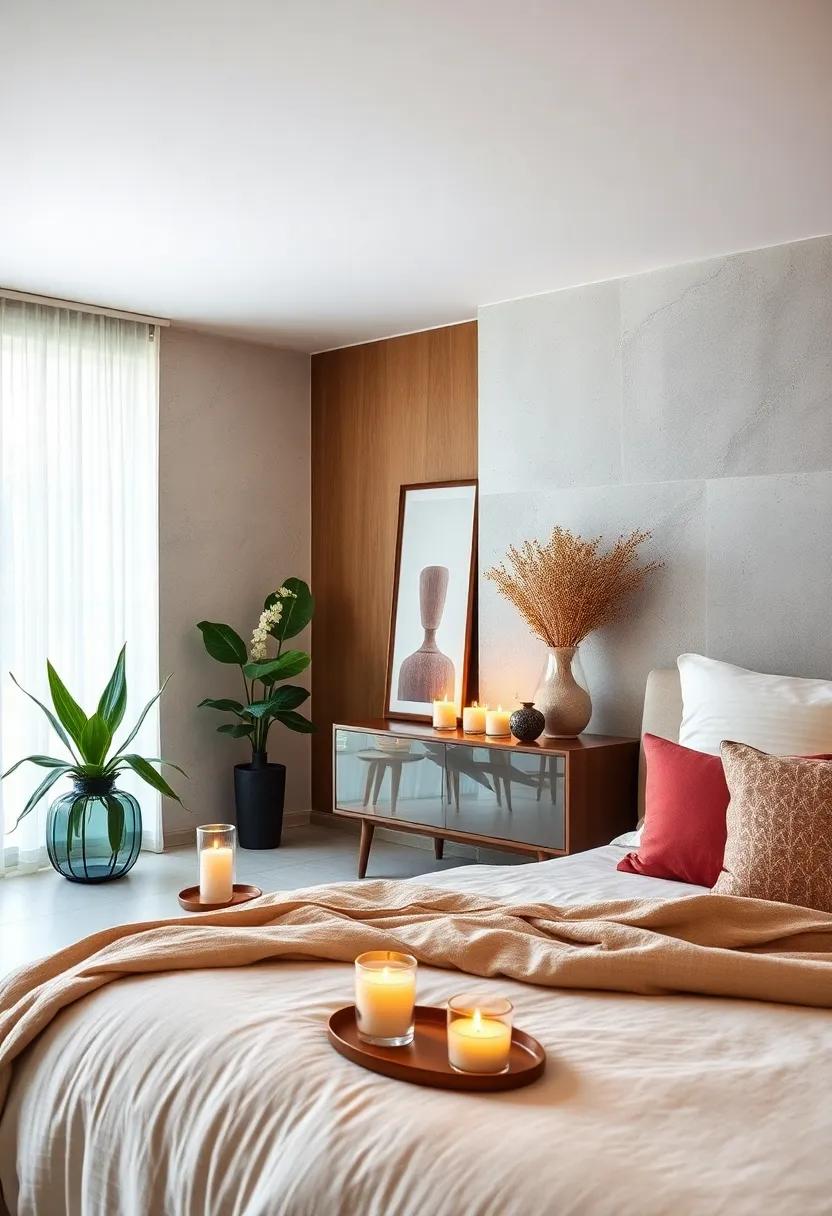 Implement a fragrance station with‍ your favorite candles or⁣ essential oil diffusers that create a personalized olfactory experience