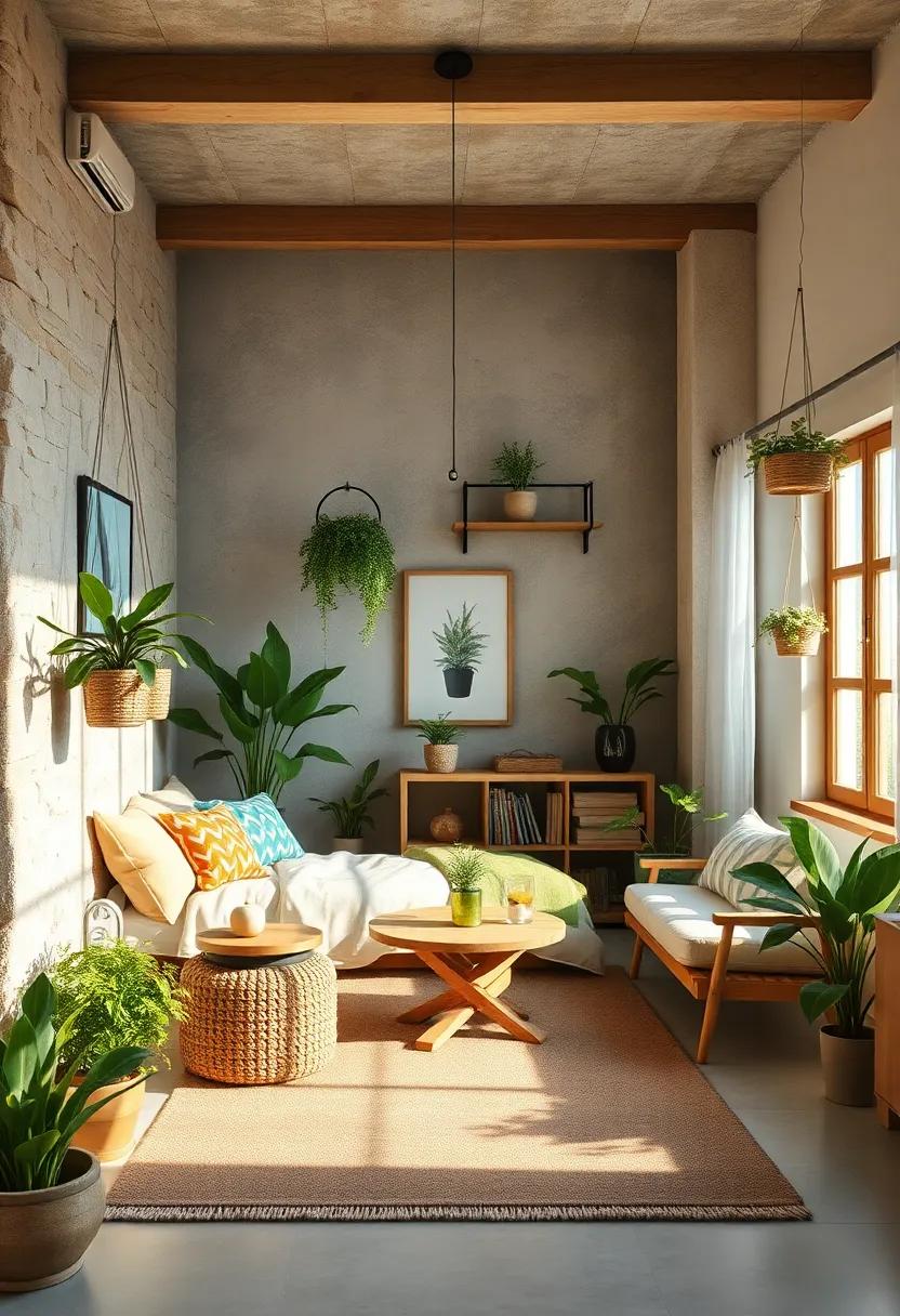 Add Greenery:⁢ Incorporate​ potted plants or hanging planters to⁤ bring life and⁢ freshness to⁤ the space, enhancing the⁢ natural elements of the ⁤design