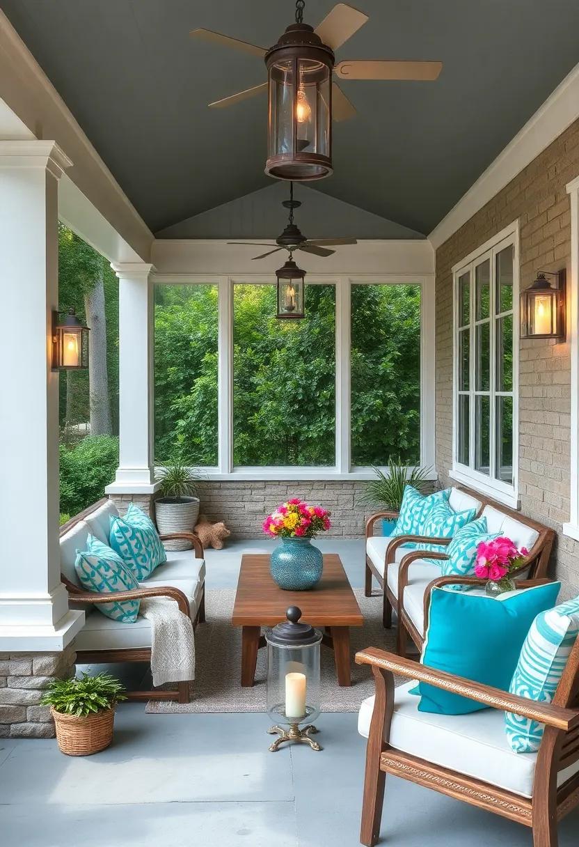 Charming Lanterns:⁢ Illuminating Your Coastal Space