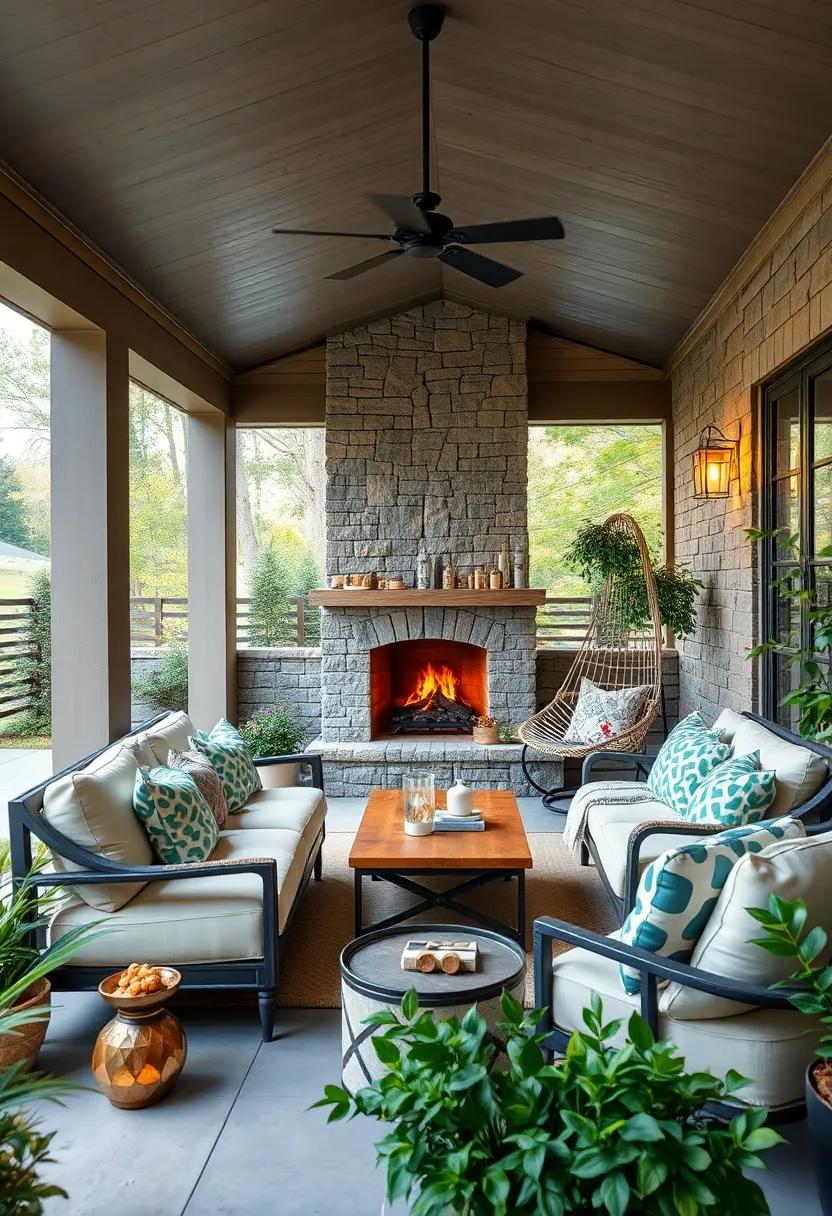 place a plush daybed or hammock for a cozy place to nap or enjoy warm breezes on lazy afternoons