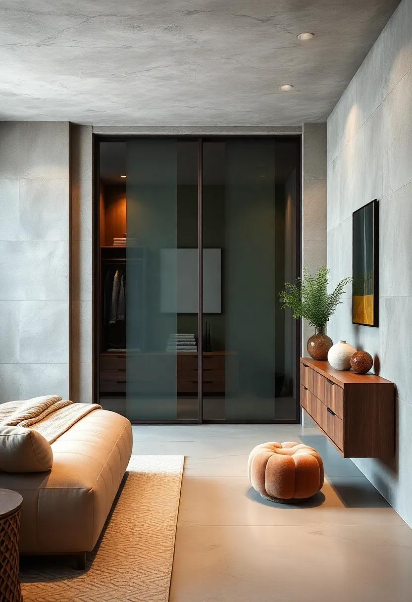 Elegant‌ Glass:​ Achievements ‍in‌ design reach new heights with frosted glass sliding doors, providing privacy while ⁢keeping the overall⁢ look light