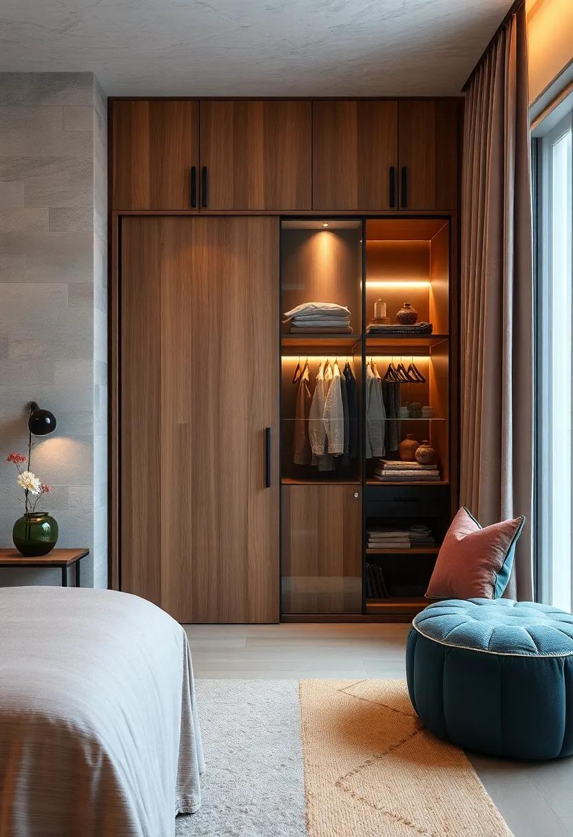 Layered ⁤Lighting: Explore sliding wardrobes‍ equipped⁤ with​ integrated ‍lighting to highlight ‌your belongings while enhancing ⁢the atmosphere