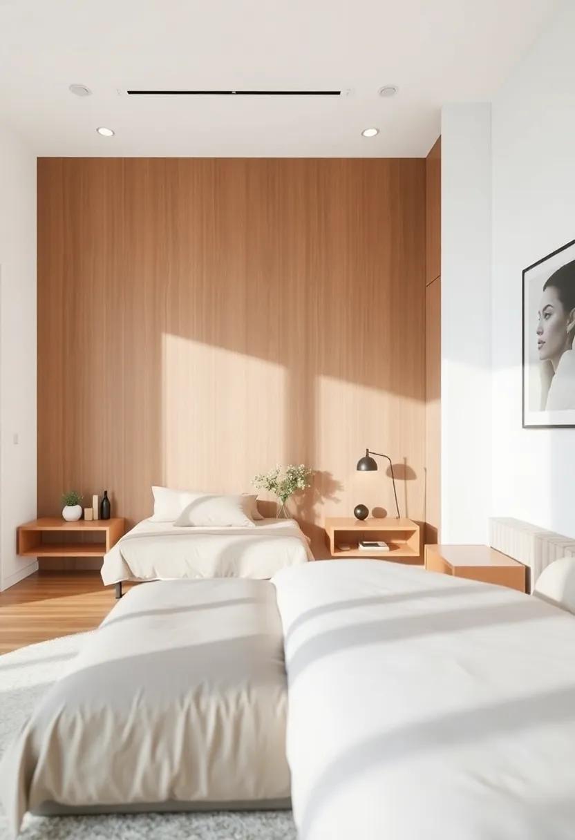 Incorporating Floating Nightstands for a ​Seamless Bedroom-Living Room⁣ Transition
