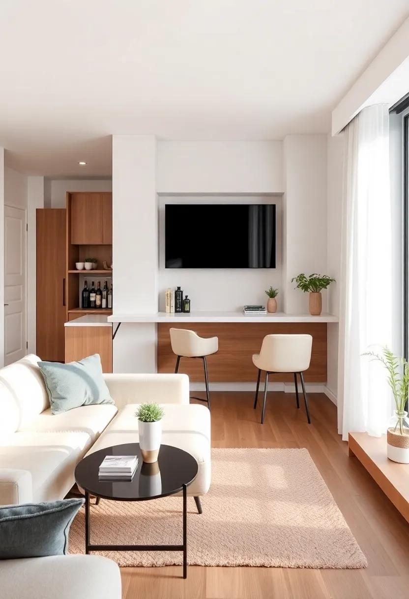 Stylish Floating Bars for⁤ Compact Spaces: Entertain ⁣without the Bulk