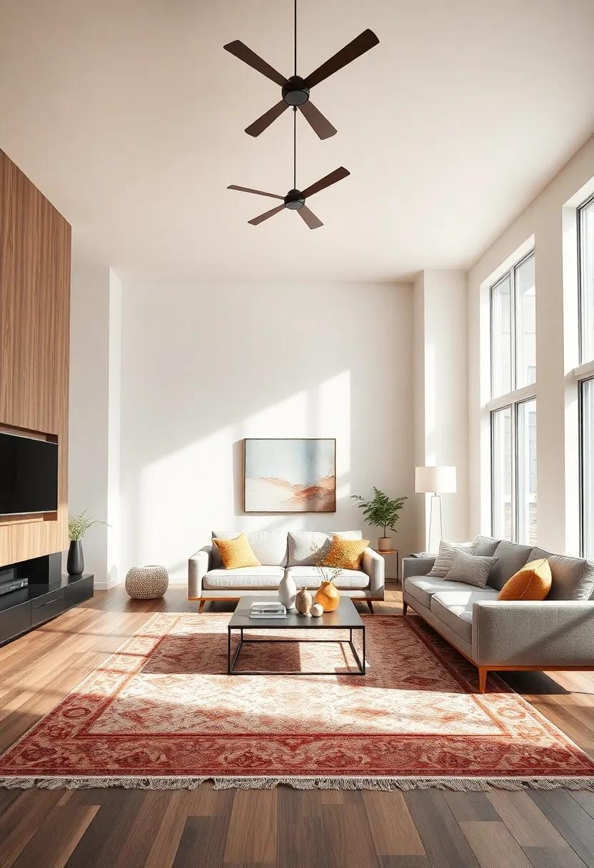 Creating ⁤Zones with Area‍ Rugs to Define Each Space Elegantly