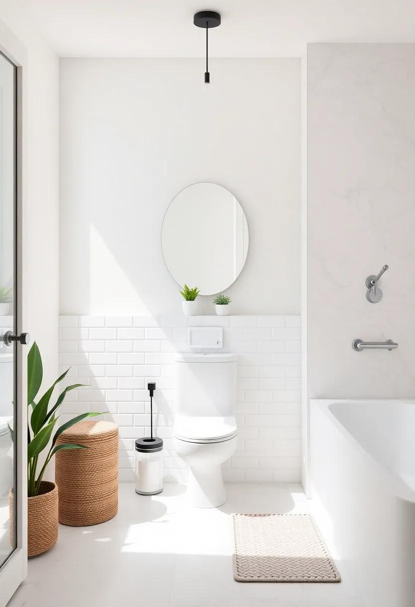 Embrace Minimalism: Opt for a few key decor pieces that ⁤highlight functionality without overwhelming the‍ senses, allowing your bathroom to feel‌ more spacious