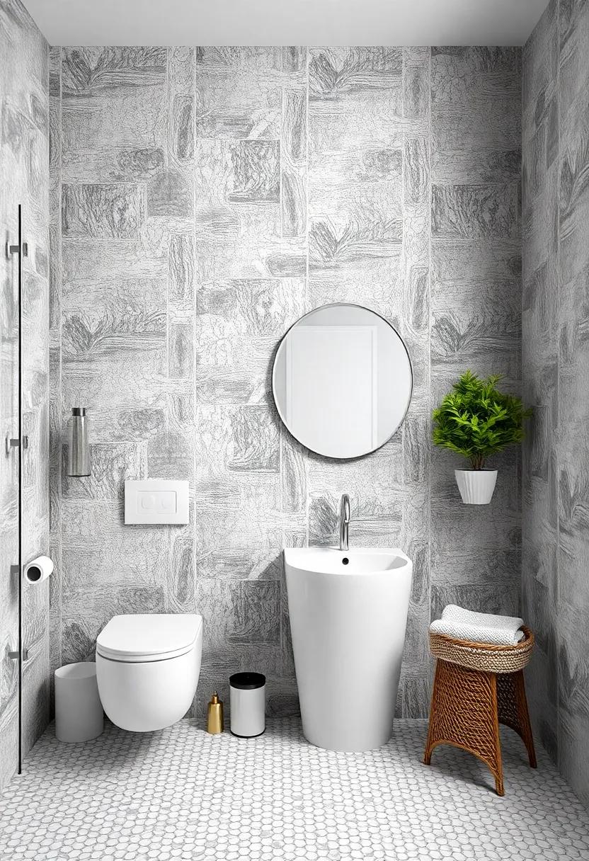 Textured Wall Panels: Incorporate textured wall ‌panels or stick-on tiles for visual interest, giving the bathroom a stylish, modern edge​ without renovation hassle