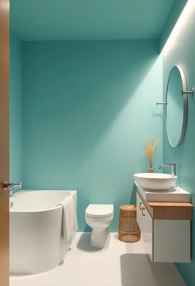 Chic Color Palettes That Make⁤ Small​ Bathrooms ⁣Feel Spacious