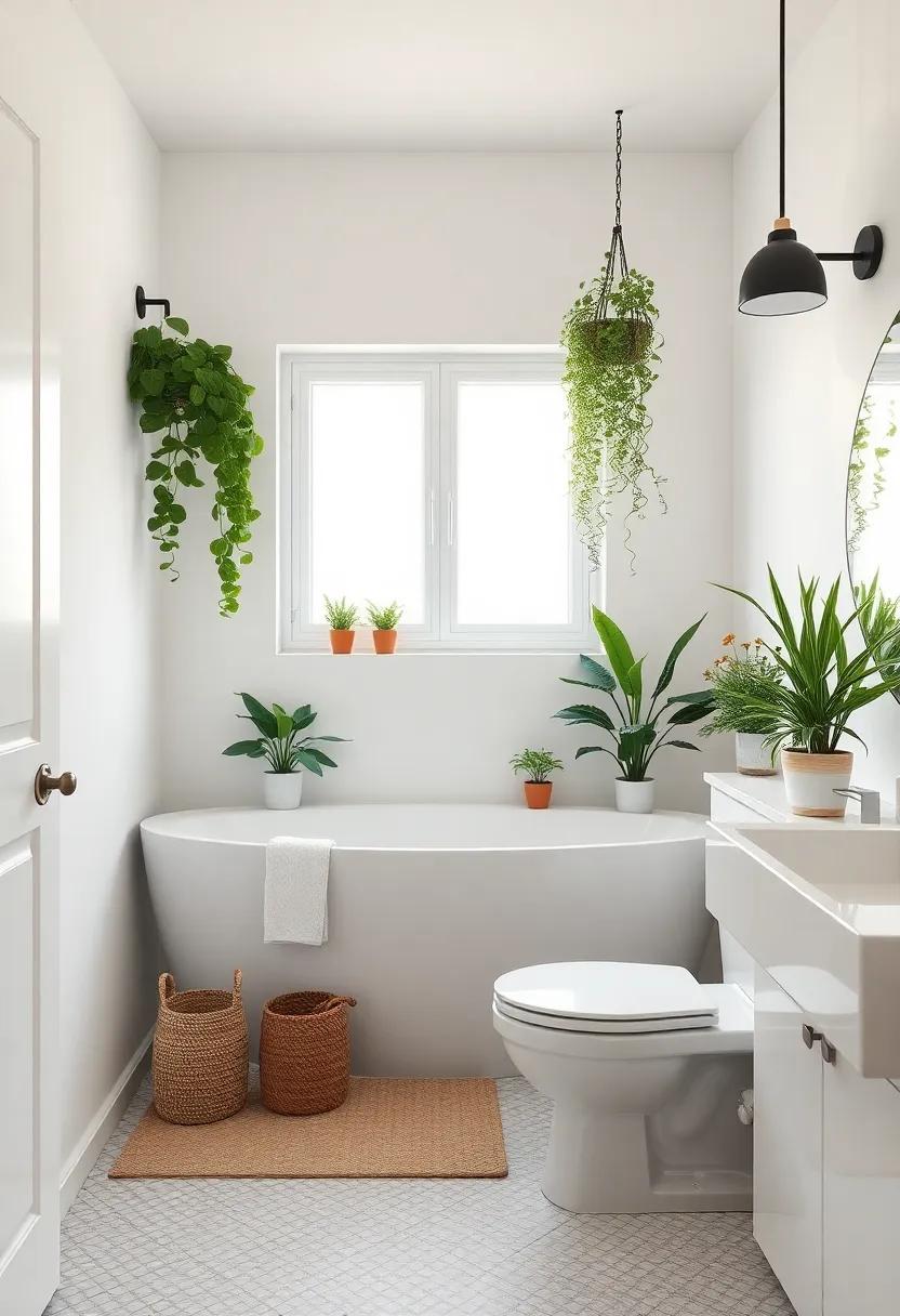 inviting⁤ Nature Indoors: Integrating Plants into⁢ Your Bathroom Design