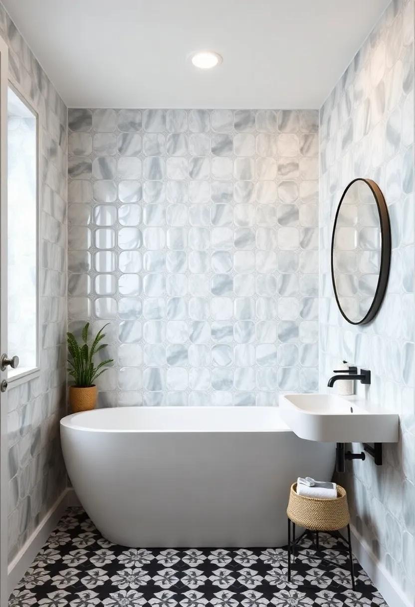 Trendy Tiles: elevating ⁤Bathroom Aesthetics with Unique Patterns