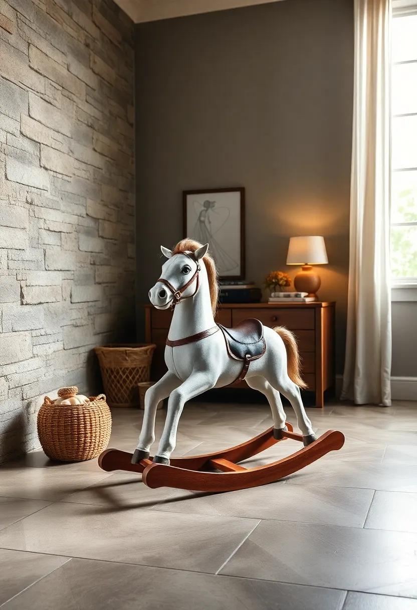 Classic Rocking ⁤Horse: Add ‍a traditional rocking horse or animal to create a playful​ element that encourages imagination