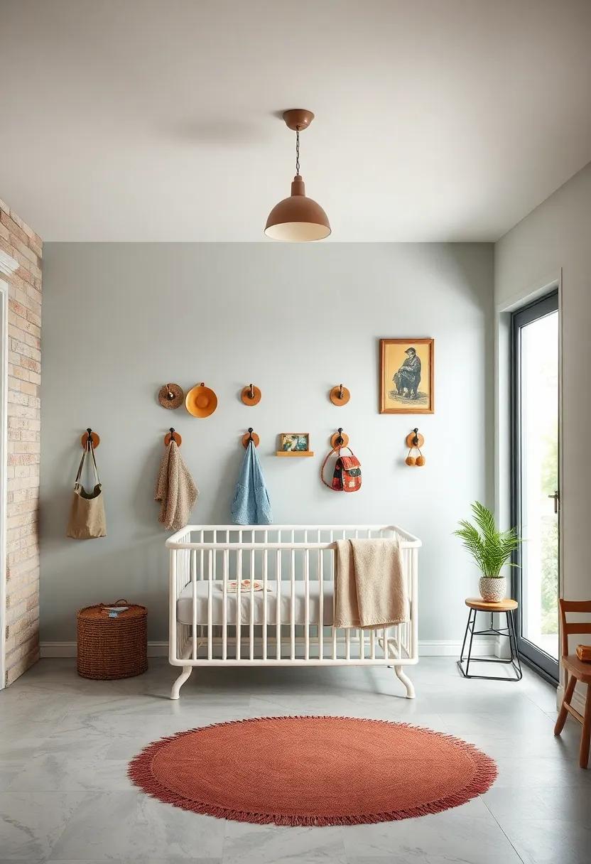 Retro Wall ​Hooks: Install ⁣vintage-inspired‍ hooks for hanging clothes ‍and accessories, adding a practical and decorative touch