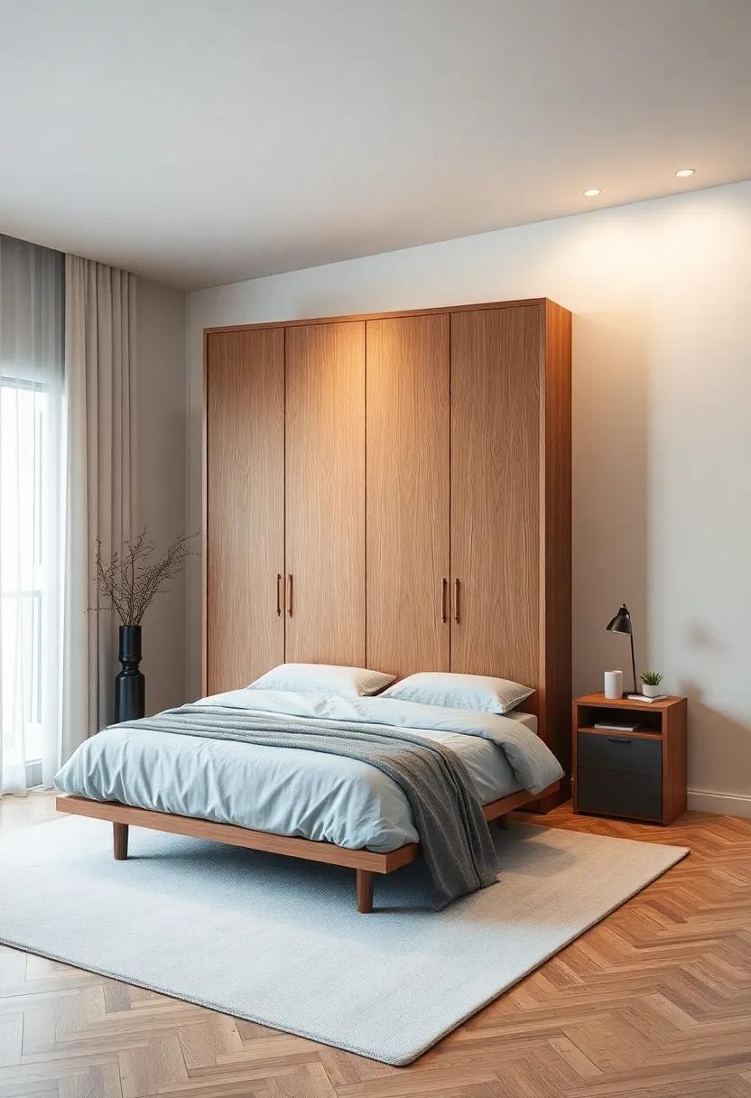 Artistic Layers:‍ Incorporate art ‌into your design with a wardrobe⁣ that features interchangeable panels, allowing⁤ you to switch up⁤ your style whenever ‍you wish