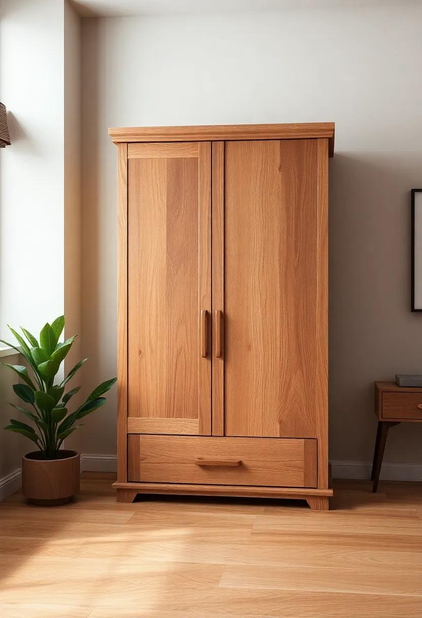 Eco-Conscious Choice: Choose ‌a wardrobe made from​ reclaimed wood,promoting sustainability while showcasing unique‍ imperfections ‌and⁤ character for a truly one-of-a-kind piece
