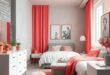Transforming Spaces: A Coral and Grey Teen Room Makeover