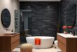 Transform Your Space: Inspiring Dark Bathroom Wall Tile Ideas for a Bold Look