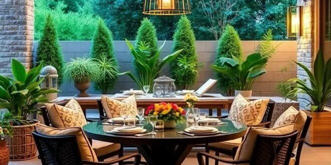 29 Inspiring Patio Dining Set Designs to Elevate Your Outdoor Dining Experience