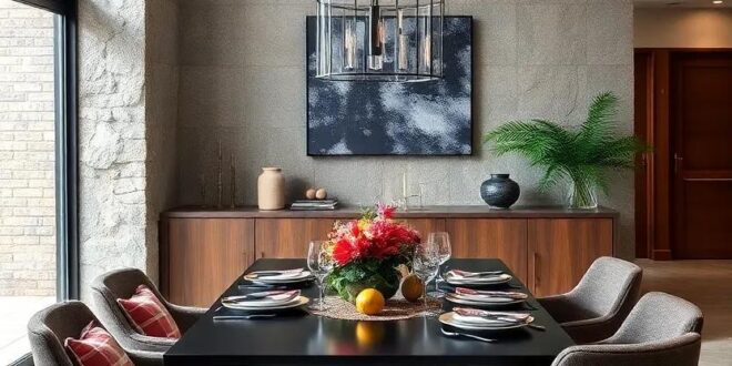 29 Inspiring Black Dining Table Decor Ideas to Elevate Your Dining Experience