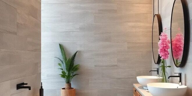 29 Inspiring Ideas for Traditional and Modern Fusion Bathroom Wall Designs