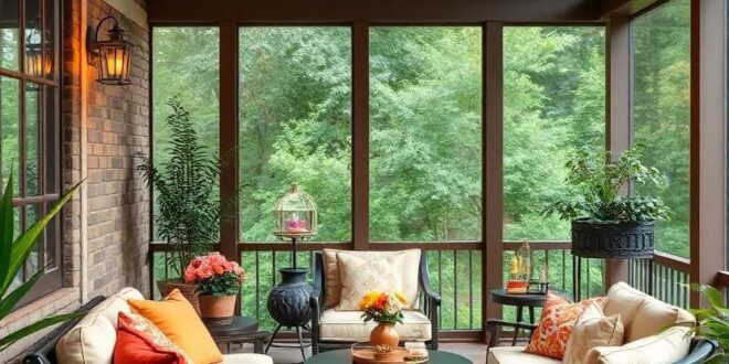 25 Charming Vintage Screened Porch Ideas to Inspire Your Outdoor Oasis