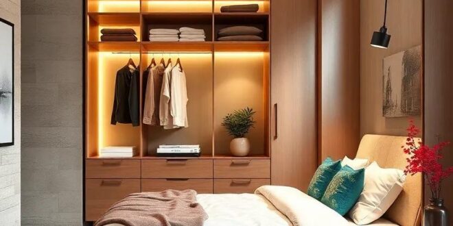 27 Innovative Bedroom Wardrobes with Pull-Out Racks for Ultimate Storage Solutions