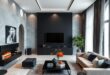 27 Elegant Ideas for Creating a Monochrome Black Luxury Living Room