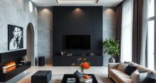 27 Elegant Ideas for Creating a Monochrome Black Luxury Living Room