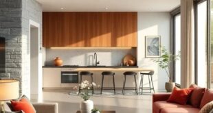 25 Inspiring Ideas for Small Open Concept Kitchen and Living Room Designs