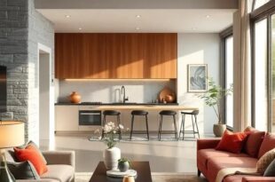 25 Inspiring Ideas for Small Open Concept Kitchen and Living Room Designs