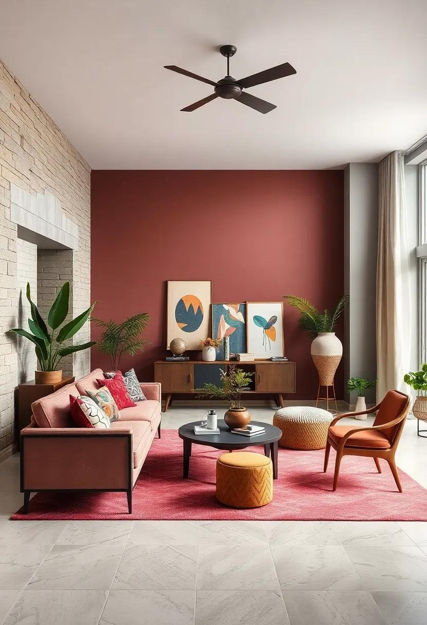 25 Inspiring Ways to Embrace Eclectic Spaces with Mismatched Wall Colors