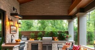 26 Inspiring Ideas for Your Ultimate Outdoor Kitchen Covered Patio Escape