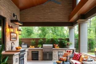 26 Inspiring Ideas for Your Ultimate Outdoor Kitchen Covered Patio Escape