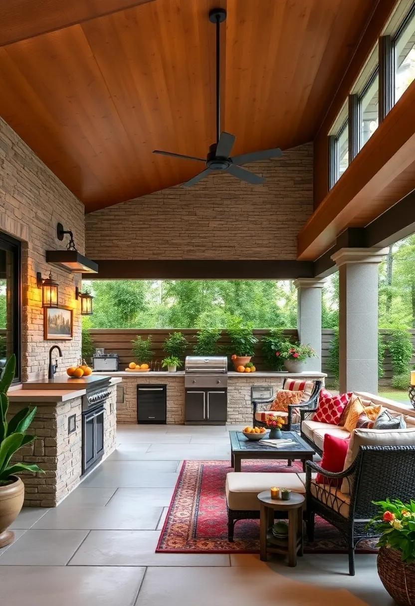 26 Inspiring Ideas for Your Ultimate Outdoor Kitchen Covered Patio Escape