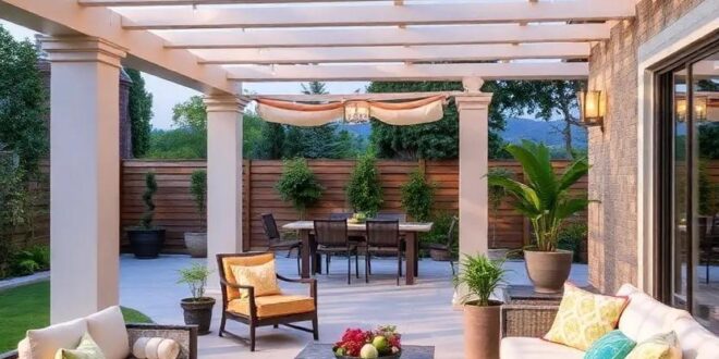 25 Inspiring Patio Layouts Featuring Pergolas and Gazebos for Outdoor Bliss