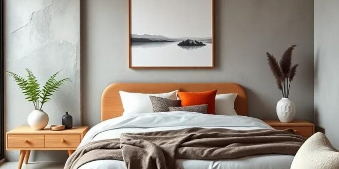 27 Inspiring Minimalist Bedroom Ideas with Simple Wall Art for a Calm Retreat