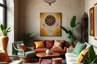 27 Vibrant Ideas for Boho Eclectic Design: Embrace Colorful Textiles in Your Space