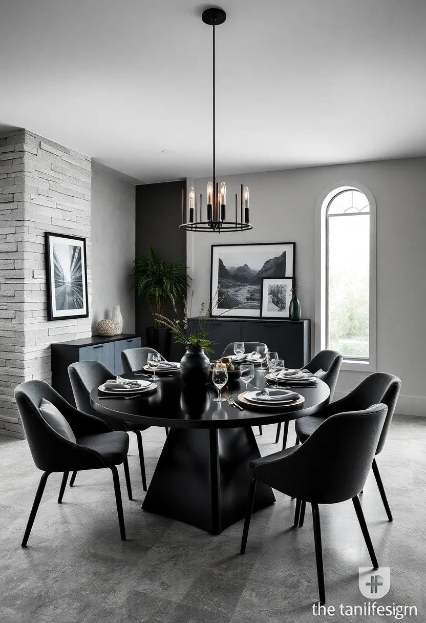 Black and White Photography: Frame black⁢ and white photographs of family moments or art pieces to ‍evoke a sense of history and ⁤connection around the table