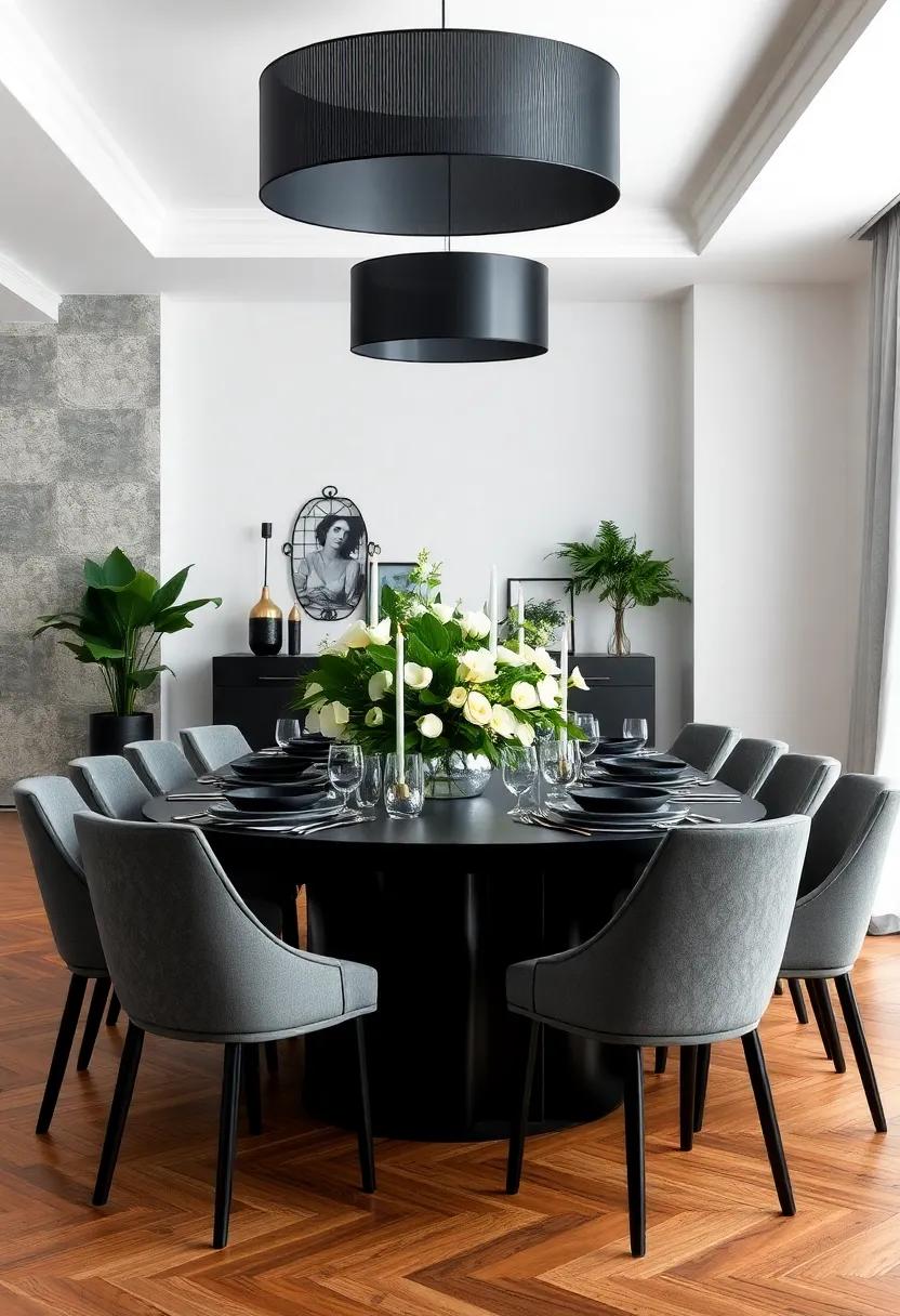 Monochrome Bouquets: Opt for ⁤striking black and white floral arrangements using ​bold blooms ‌like‌ calla lilies or anemones paired ‌with lush greenery