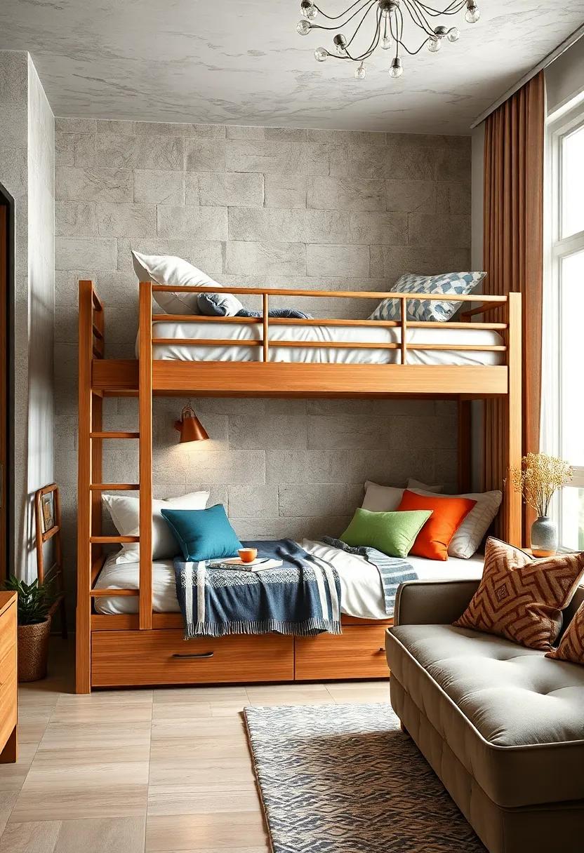 Dual-Purpose ⁤Bunk Beds That ⁤Incorporate Hidden Storage ‌Solutions