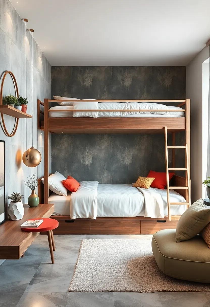 Innovative Bunk Bed Concepts That Maximize‌ Vertical Space ‌and ​Enhance Room Aesthetics